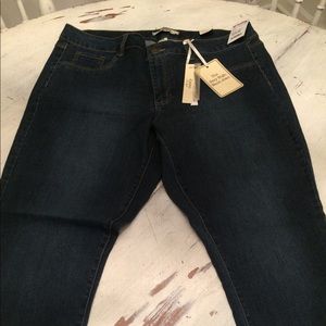 LADIES PLUS SZ 18W D JEANS NWT HIGH WAIST SKINNY